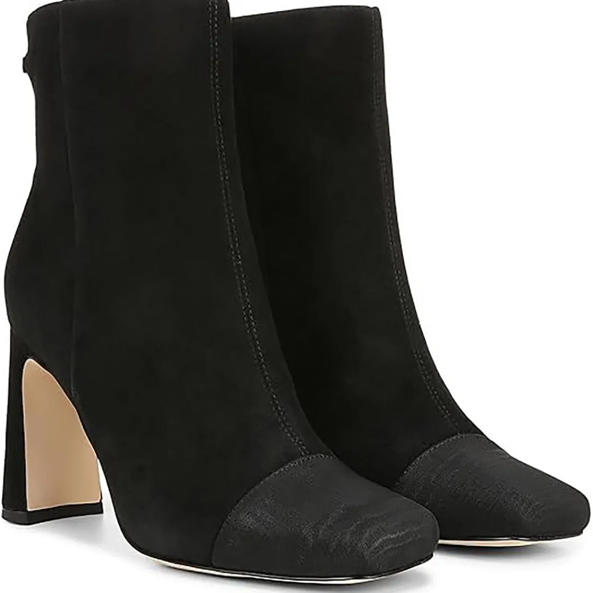 Easton Zipper Suede Booties