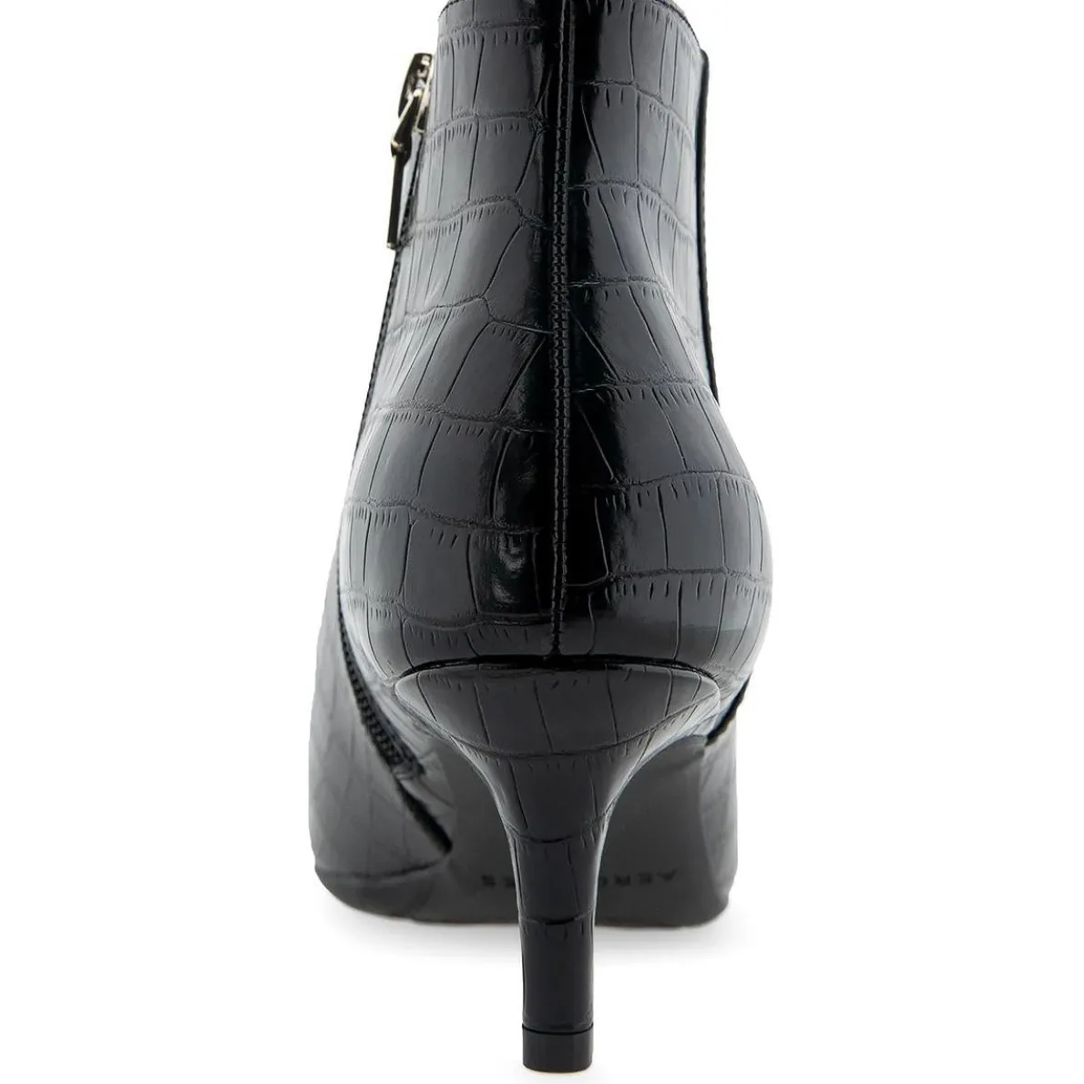 Edith Zipper Ankle Booties