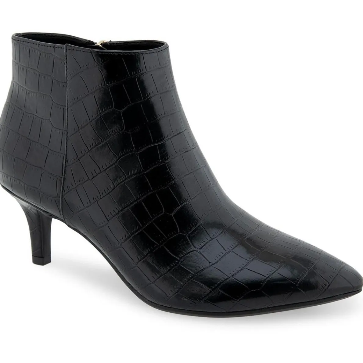 Edith Zipper Ankle Booties