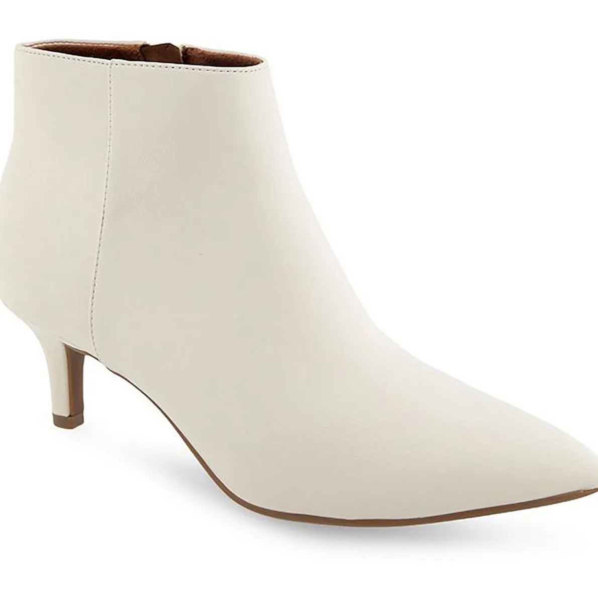 Edith Zipper Ankle Booties