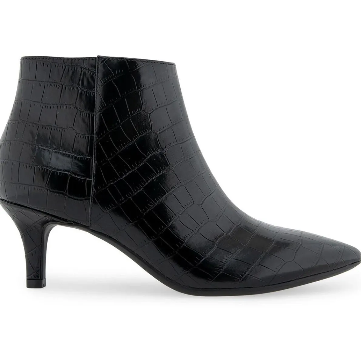Edith Zipper Ankle Booties
