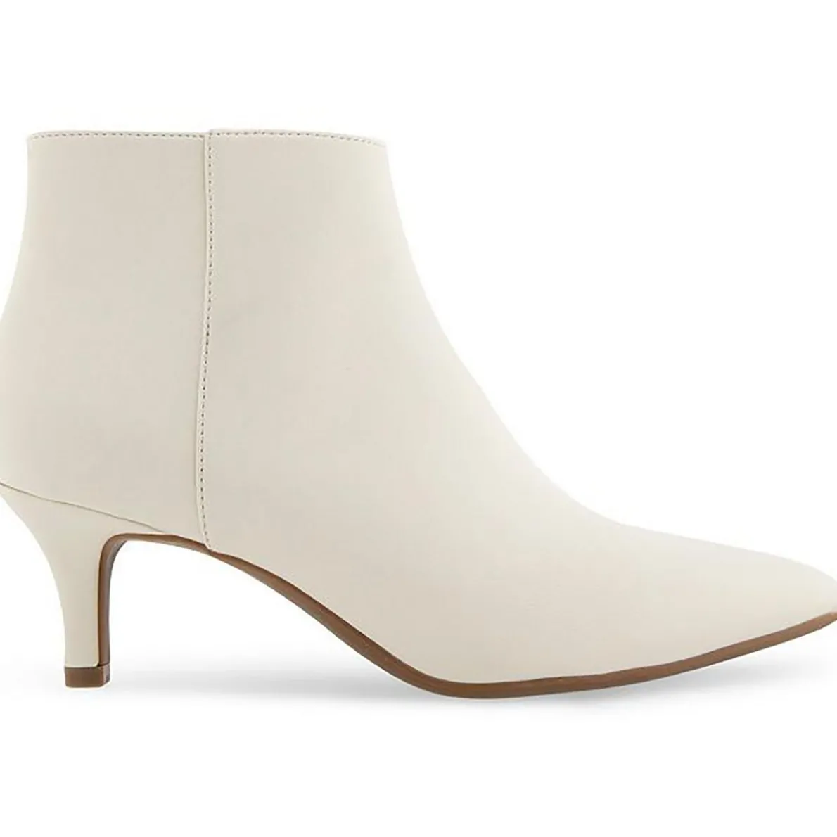 Edith Zipper Ankle Booties