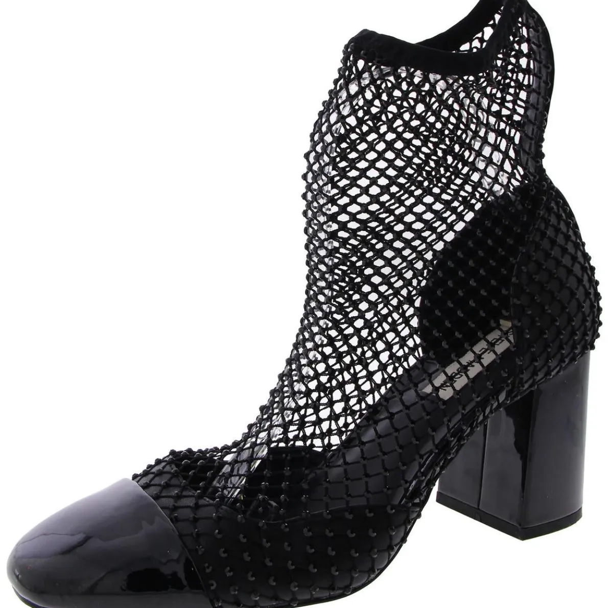 Eleanor Glass Slip On Mid-Calf Boots