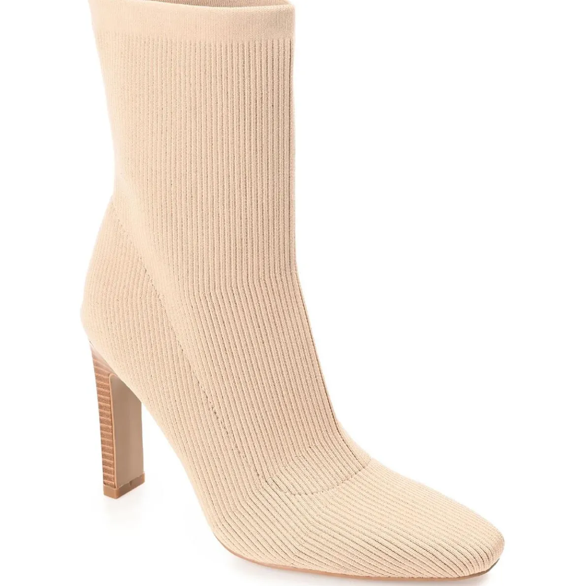 Elissa Stacked Heel Pull on Ankle Boots