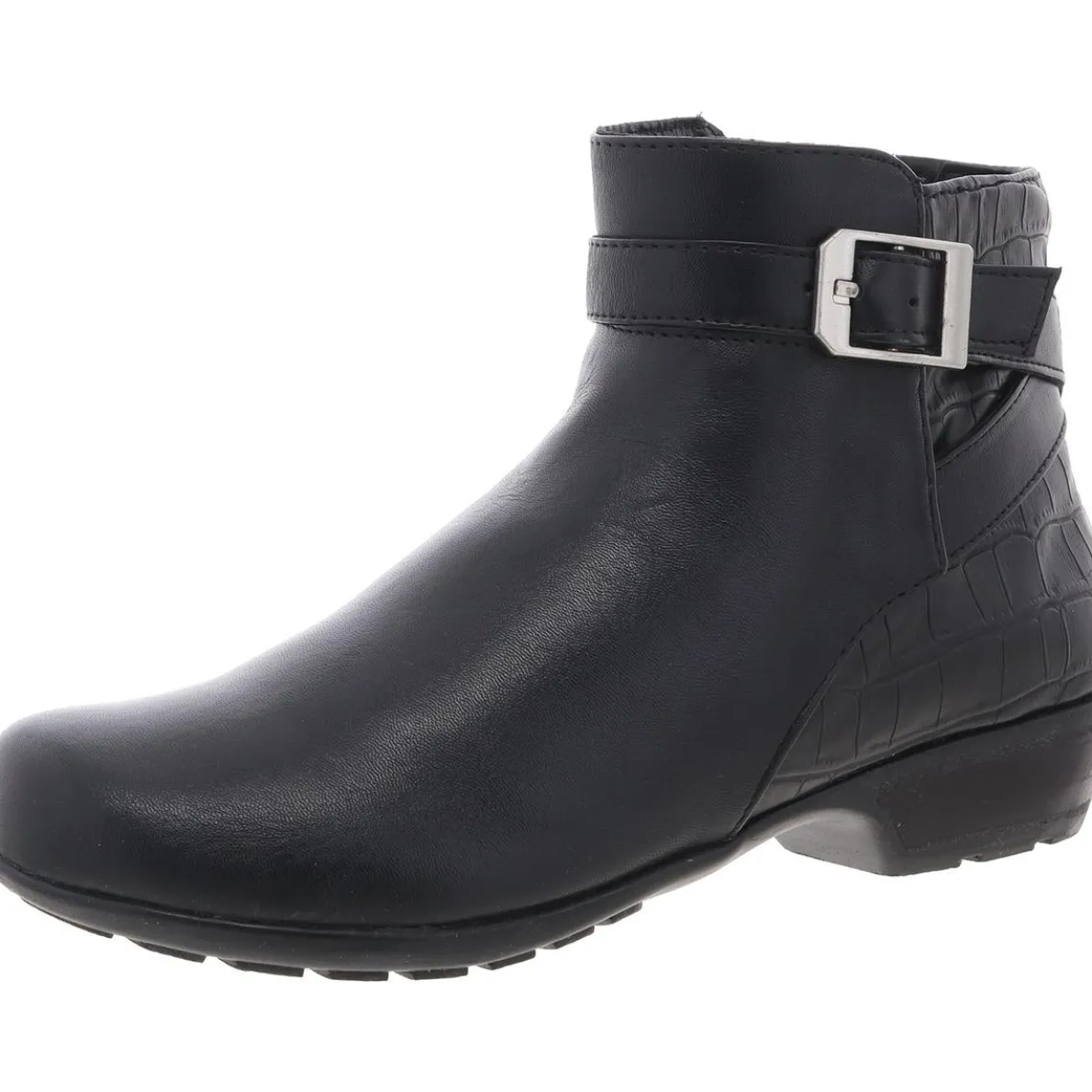 Ellis Animal Print Leather Booties