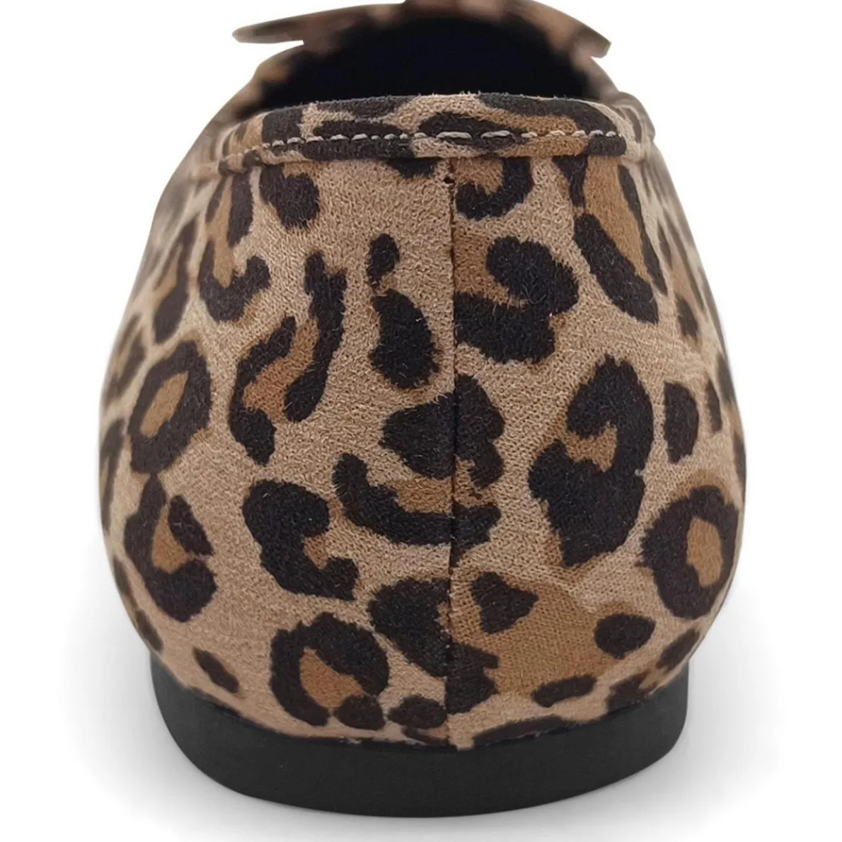 Elstree Faux Leather Slip On Ballet Flats