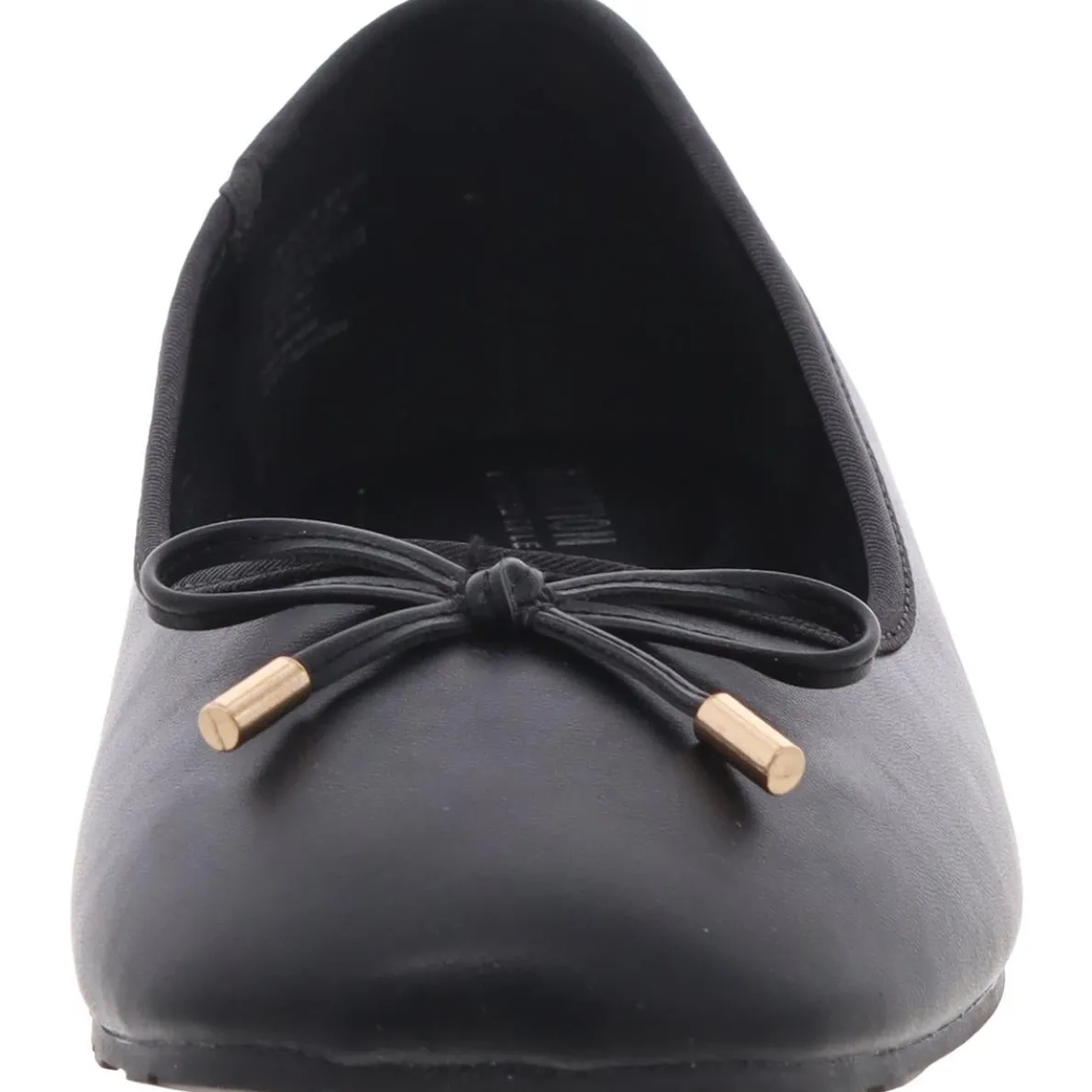 Elstree Faux Leather Slip On Ballet Flats