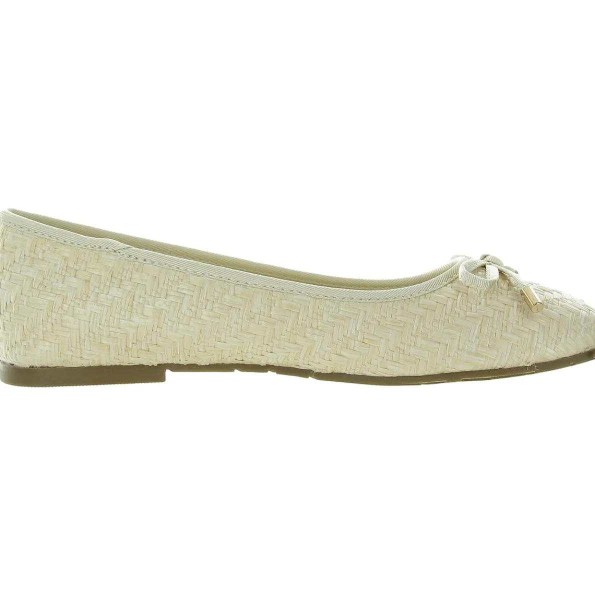 Elstree Faux Leather Slip On Ballet Flats