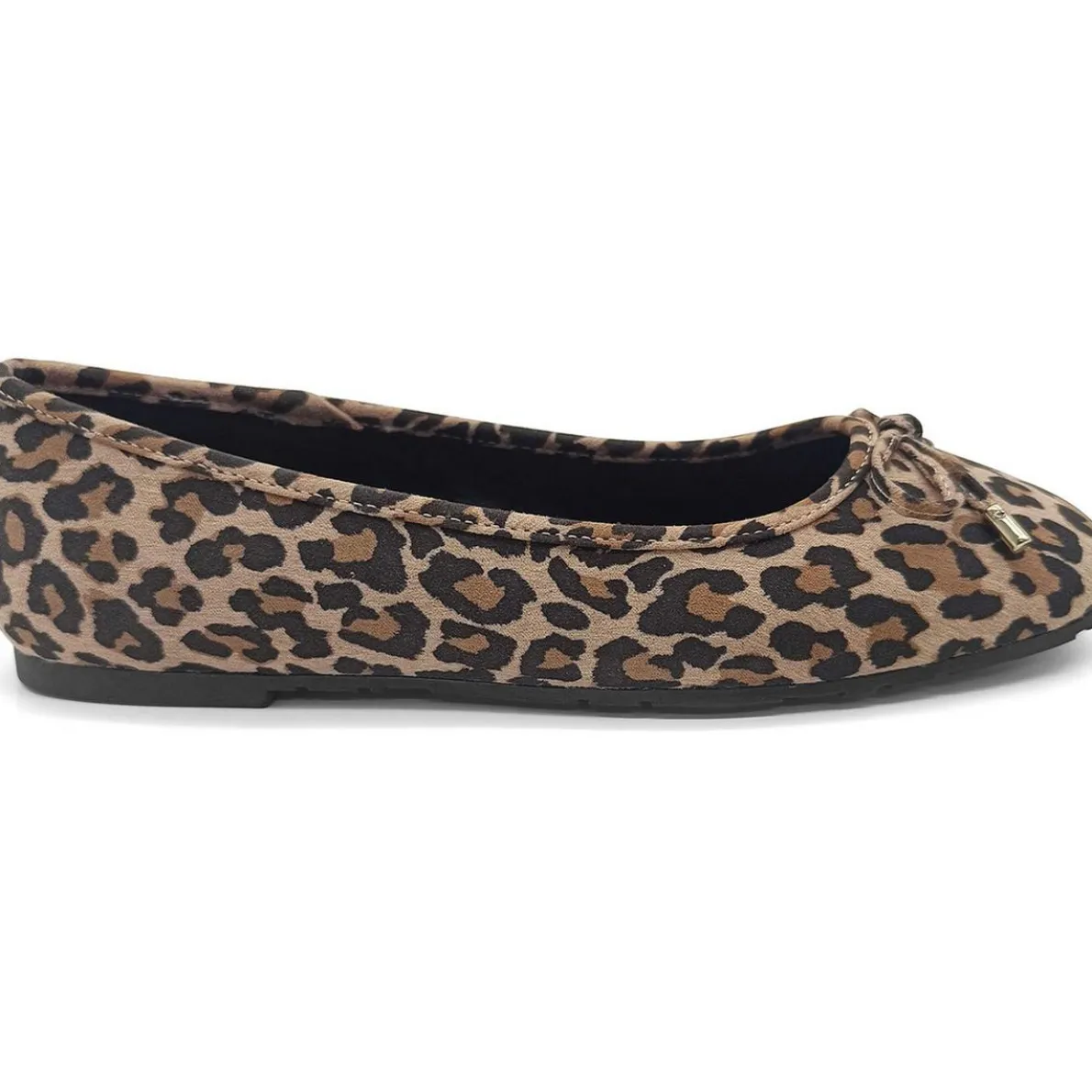 Elstree Faux Leather Slip On Ballet Flats