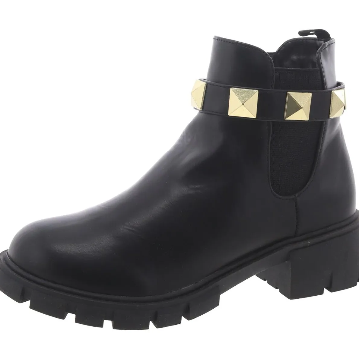 Embellished Block Heel Ankle Boots