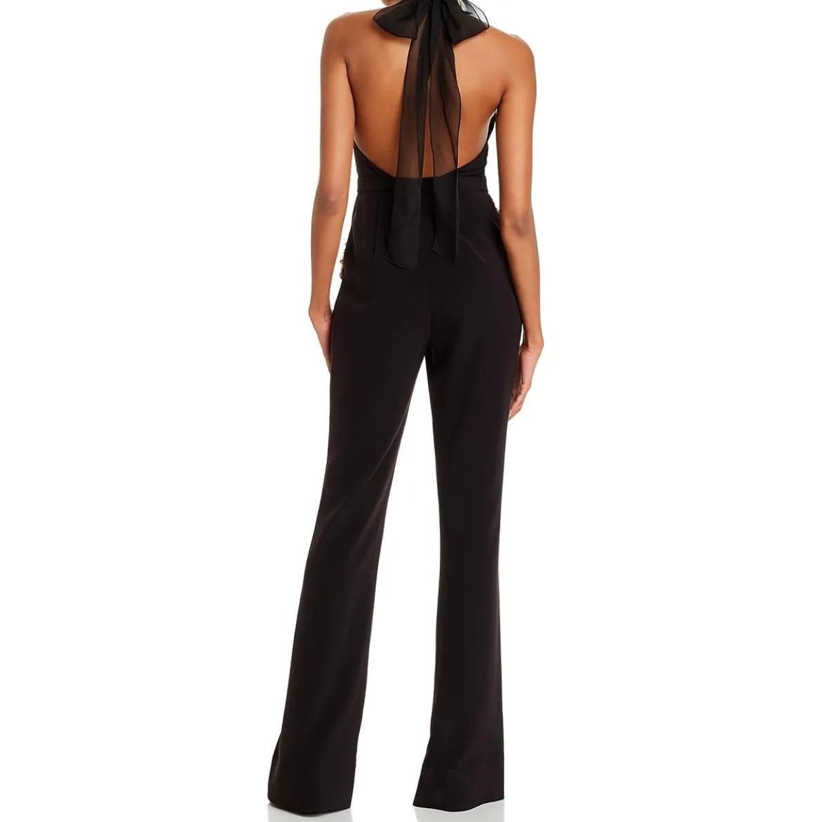 Embellished Halter Jumpsuit
