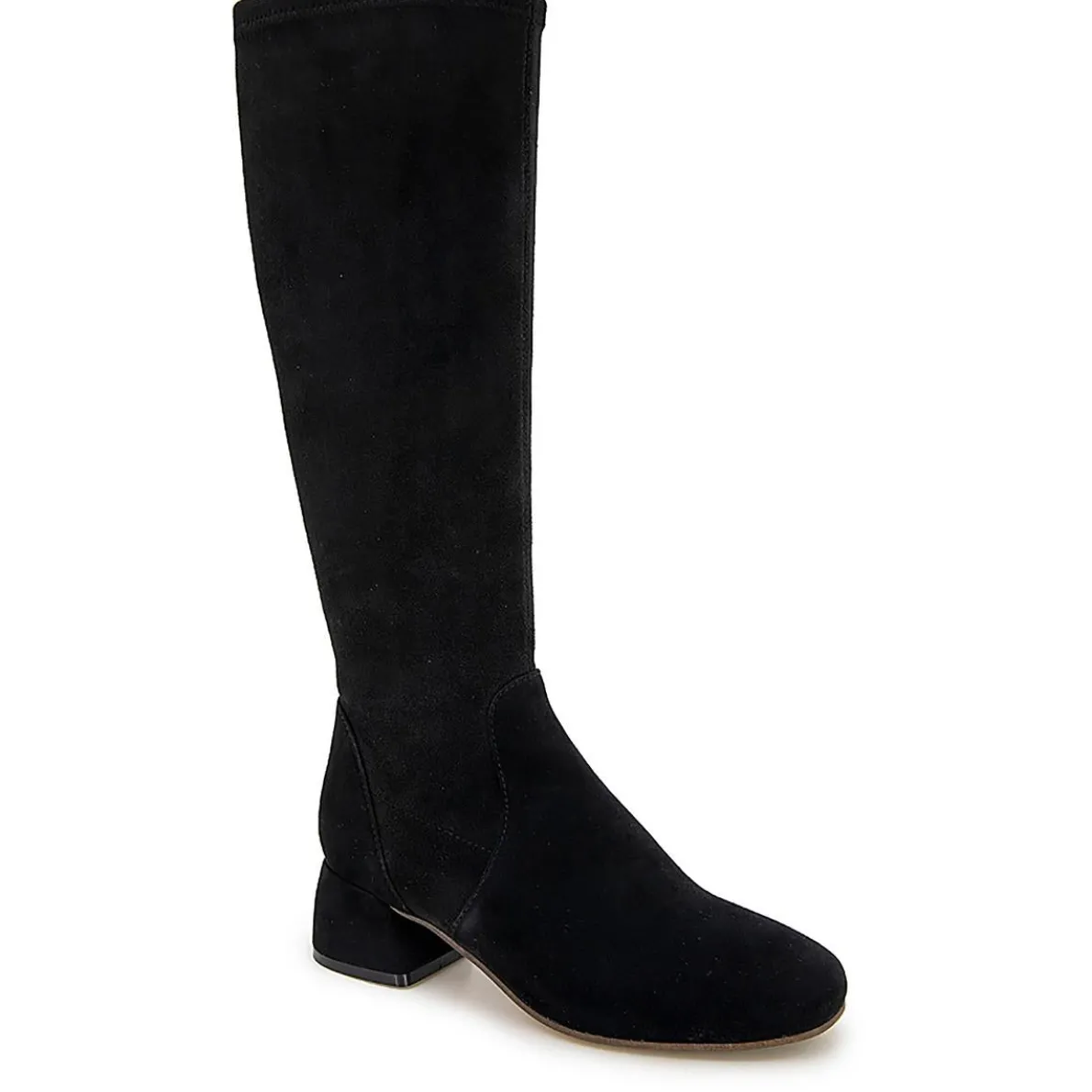 EMILY STRETCH BOOT Suede Knee-High Boots