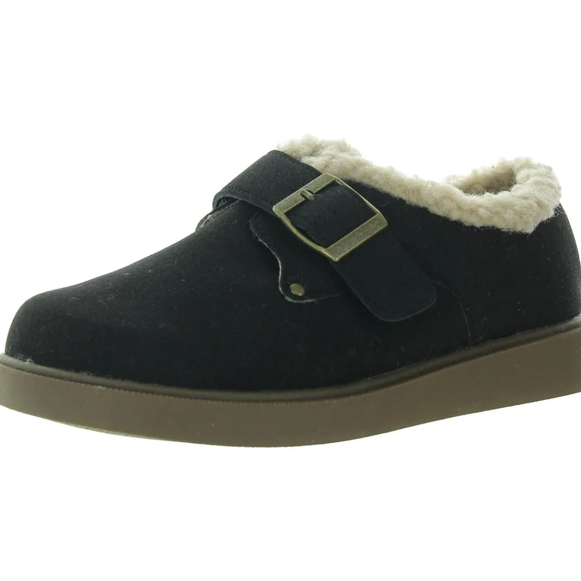 Erza Faux Fur Faux Suede Shearling Boots