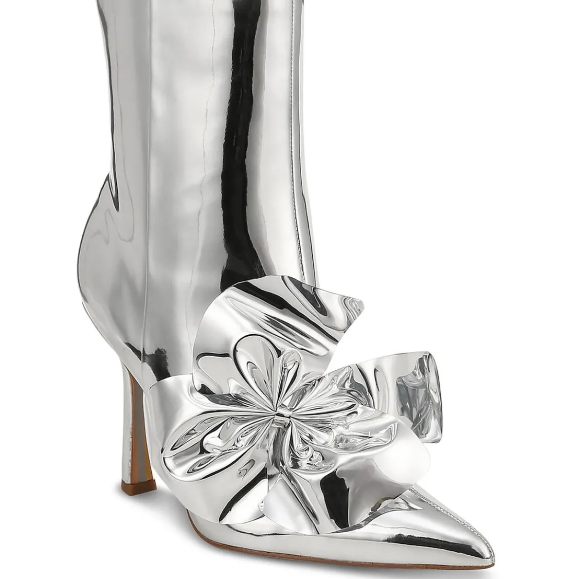 ESMAE 2 Faux Leather Cushioned Footbed Ankle Boots