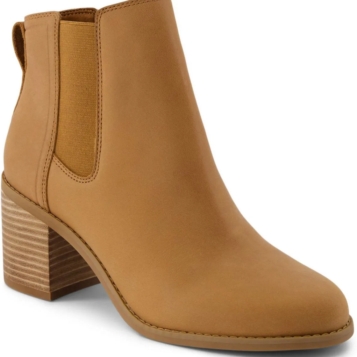 evelyn chelsea Stretch Leather Booties