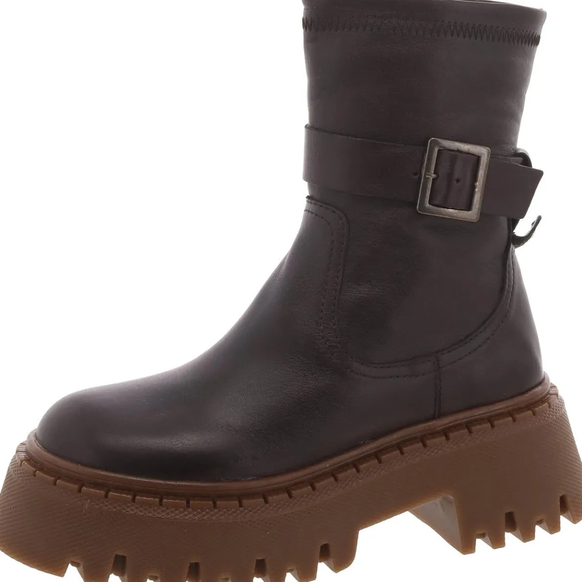 Everly Lug Sole Ankle Boot Combat & Lace-Up Boots