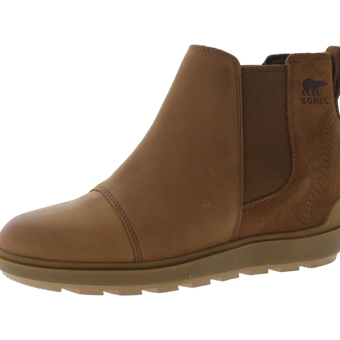 Evie ll Leather Flat Ankle Boots
