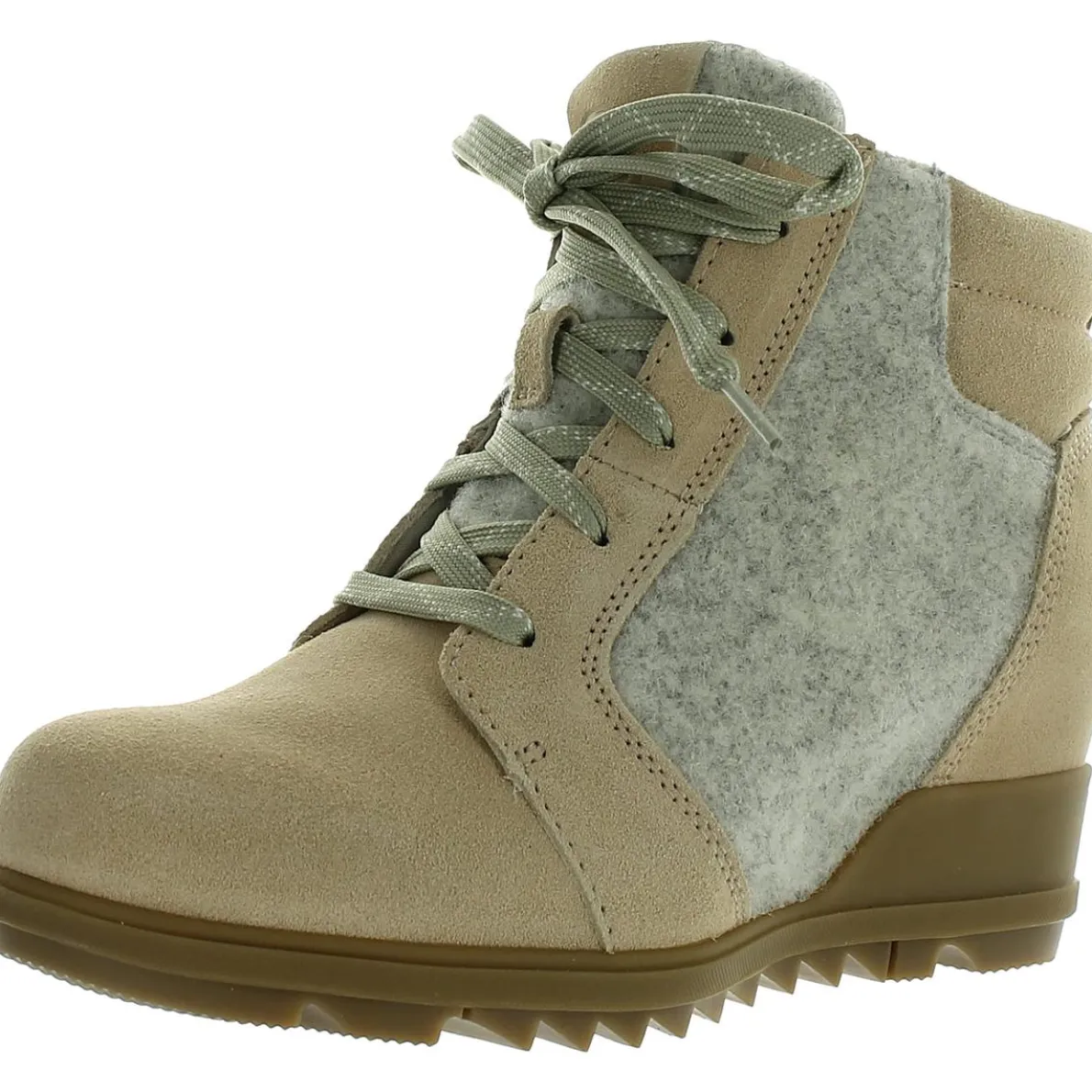 Evie Suede Lace Up Ankle Boots
