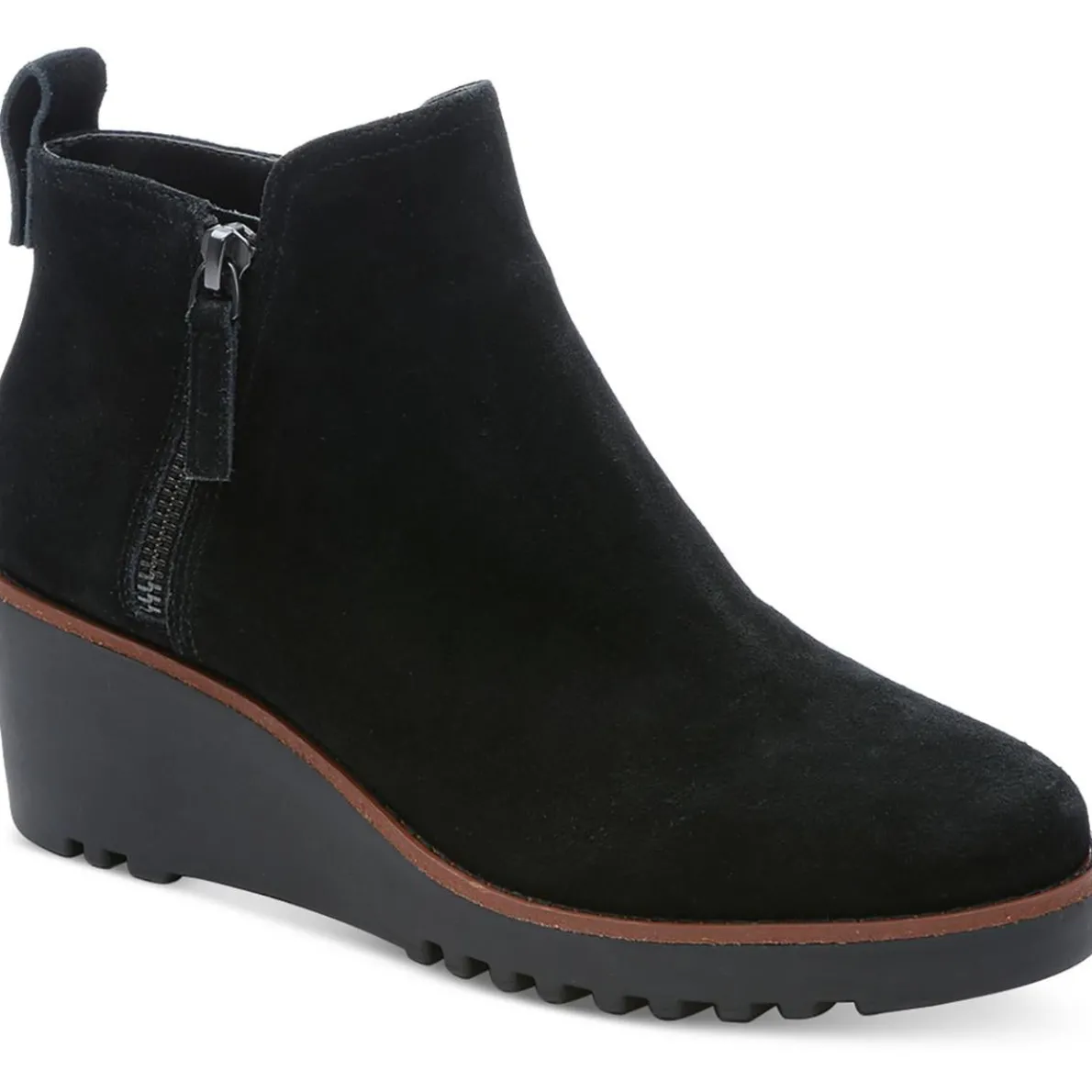 Evolve Suede Platform Ankle Boots