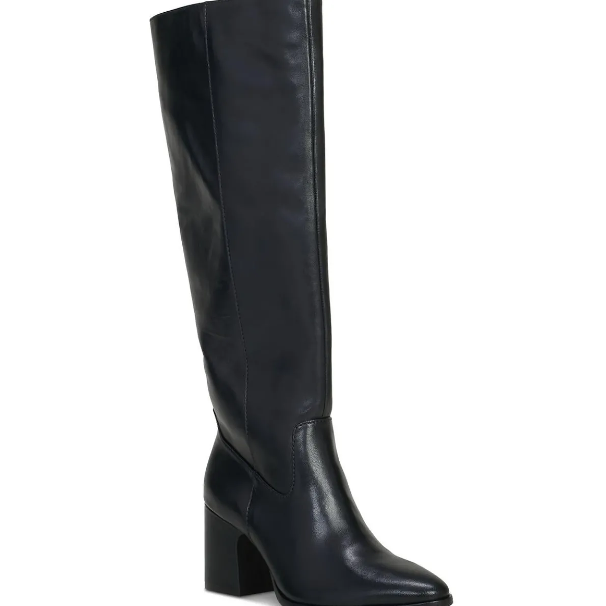 Evronna Leather Tall Knee-High Boots