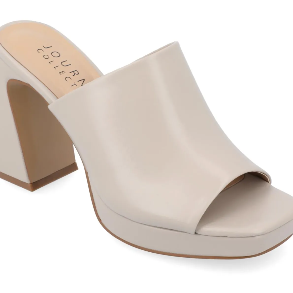 EZZLYNN Square toe Casual Block Heel