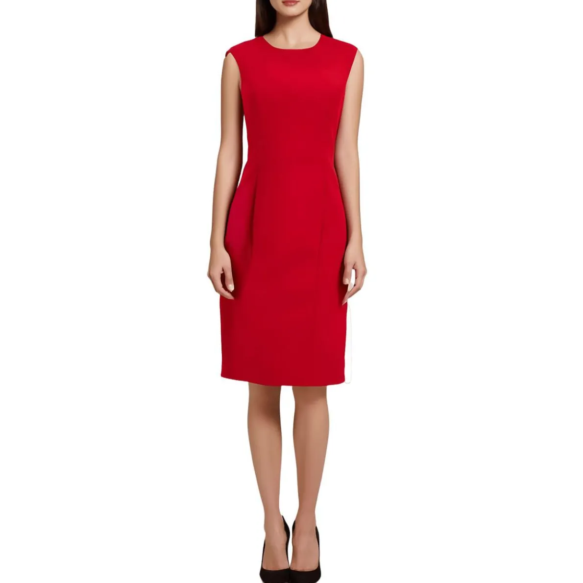 Petites Midi Office Sheath Dress