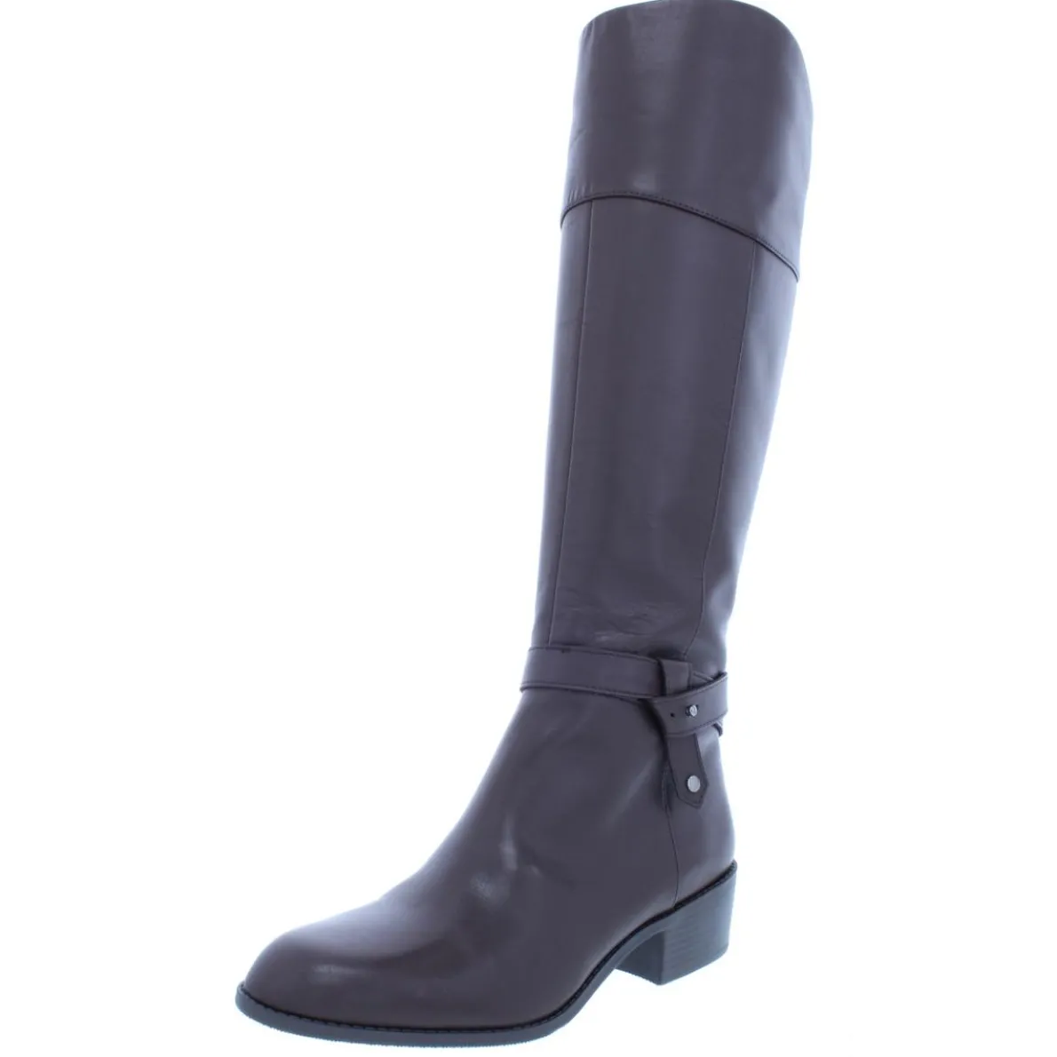 Berniee Leather Knee-High Riding Boots