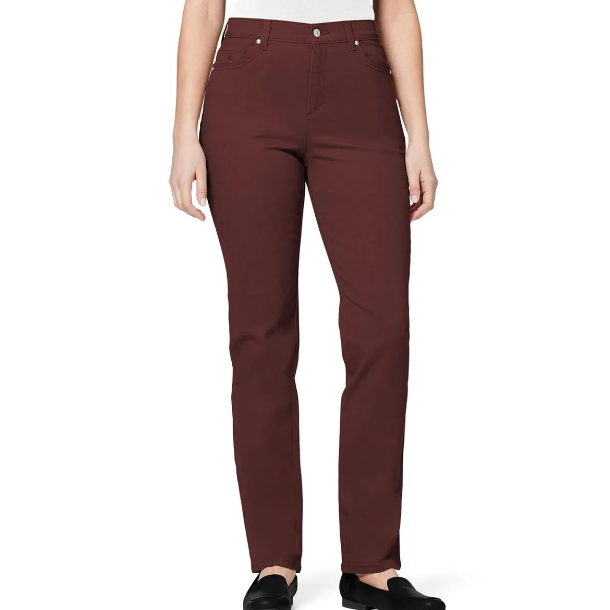 Amanda Classic Rise Tapered Leg Jeans