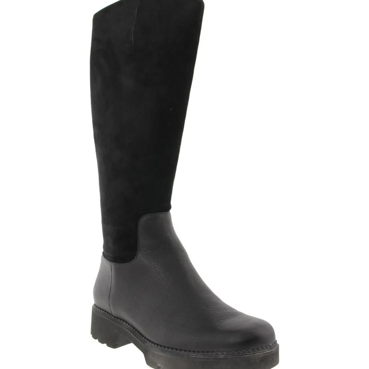 Fallbrook Stretch Suede Knee-High Boots