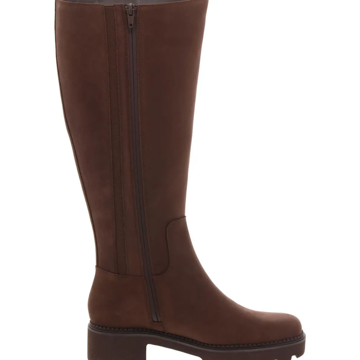 Fallbrook Wide Calf Block Heel Knee-High Boots