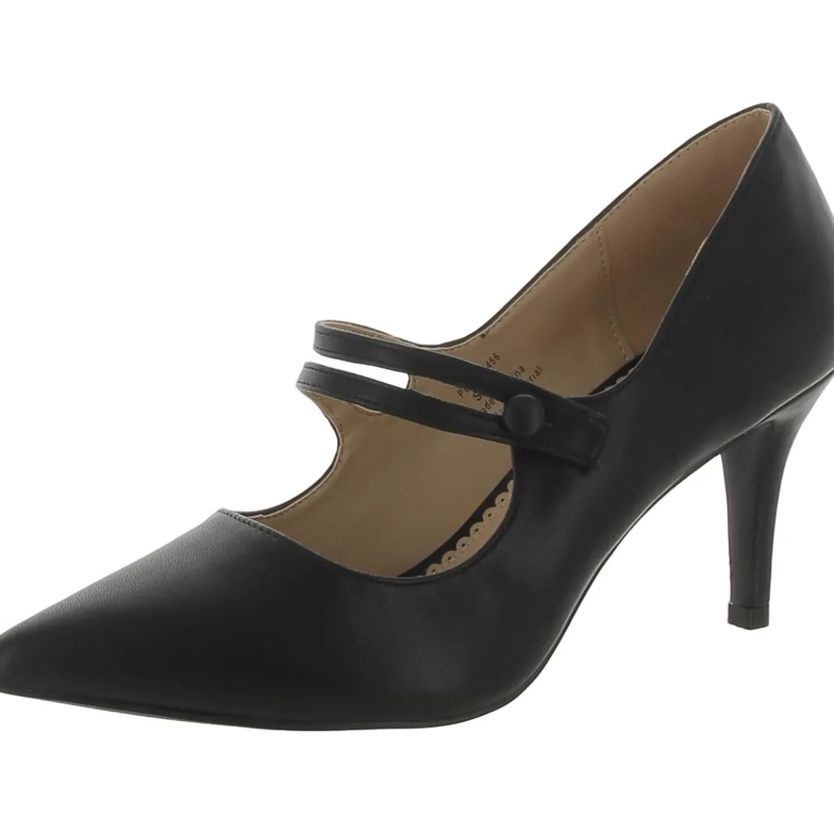 Faux leather Slip On Pumps