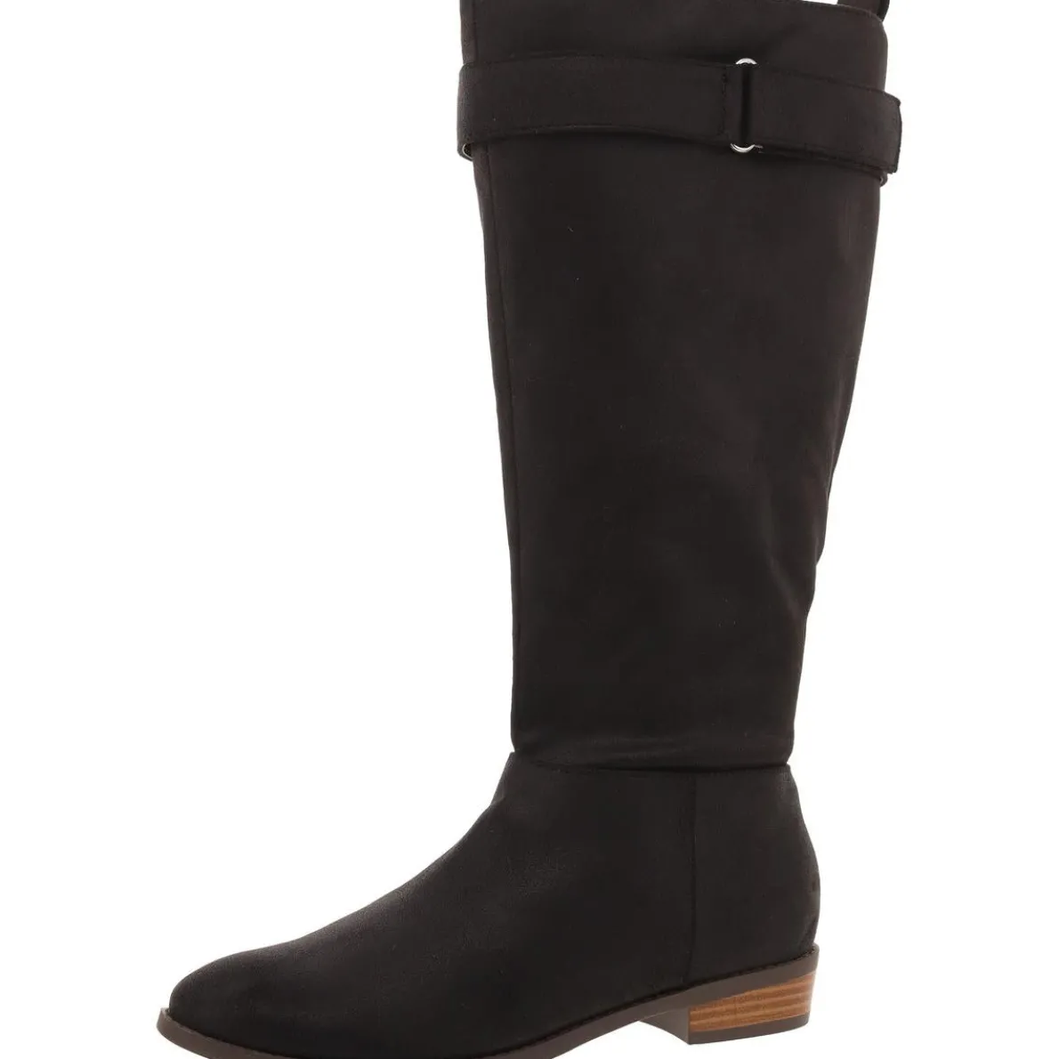 Faux Suede Extra Wide Calf Knee-High Boots