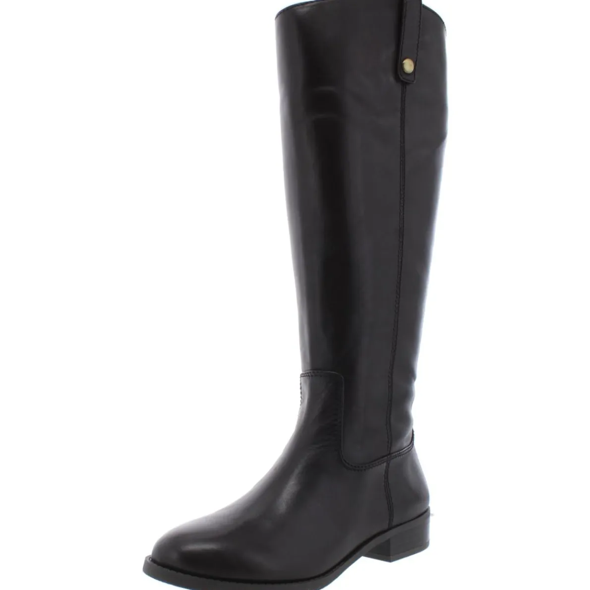 Fawne Leather Wide Calf Riding Boots