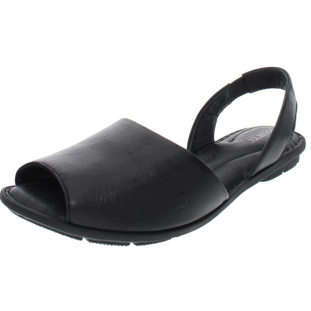 Trang Leather Flats Slingback Sandals