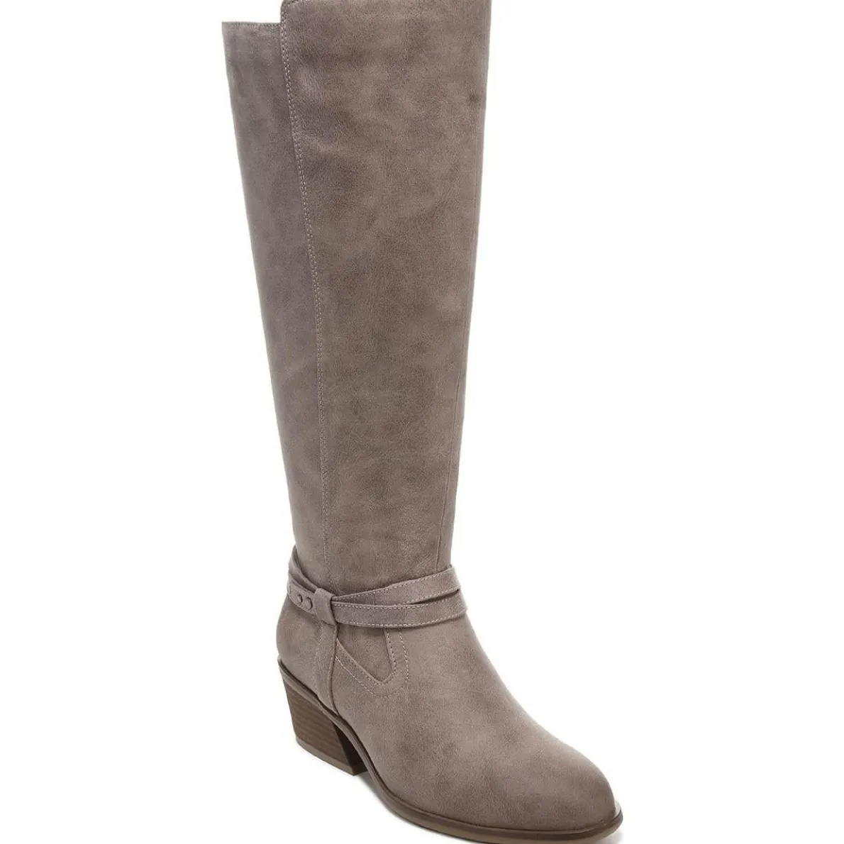 Liberate Faux Leather Riding Knee-High Boots