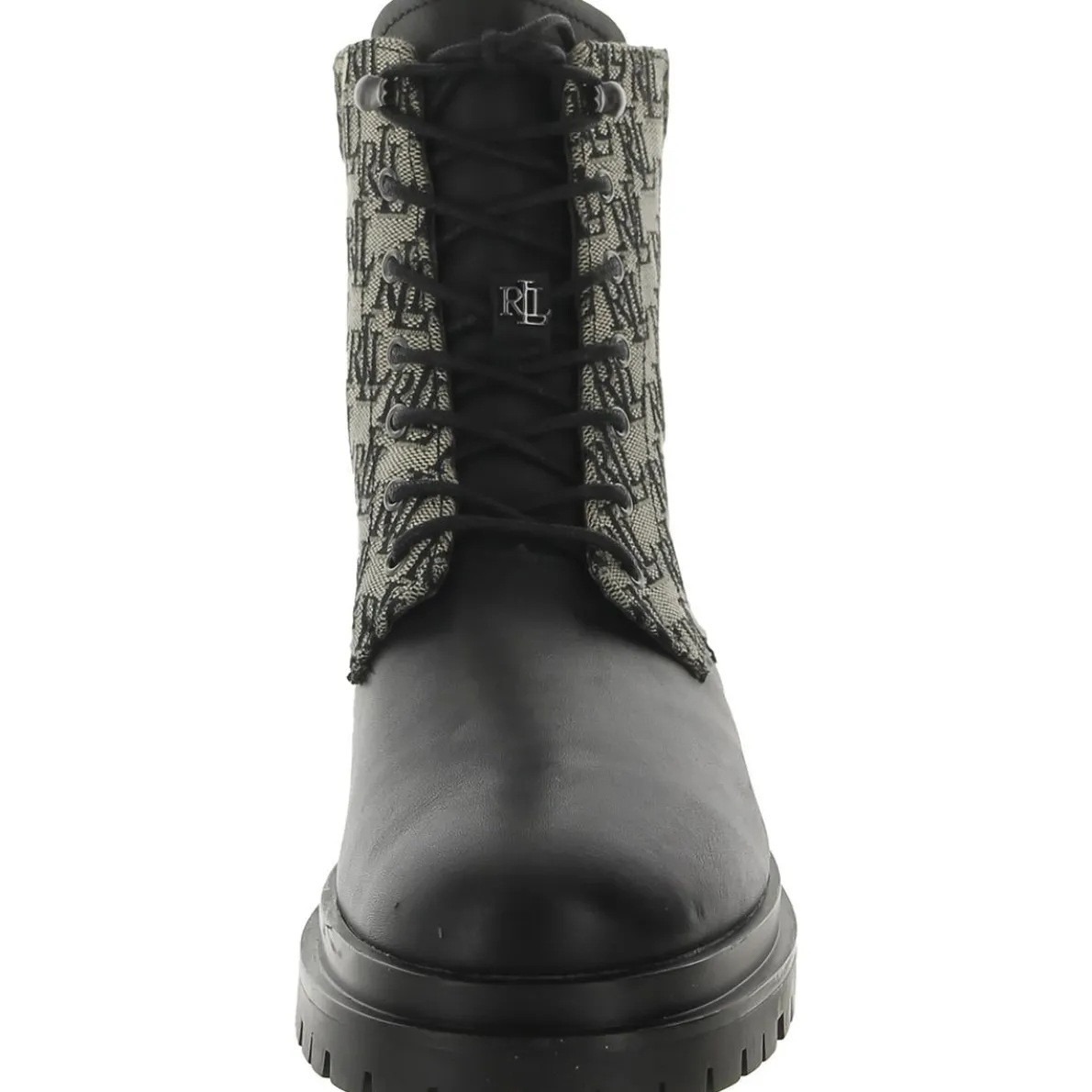 Carlee Lugged Sole Ankle Combat & Lace-up Boots