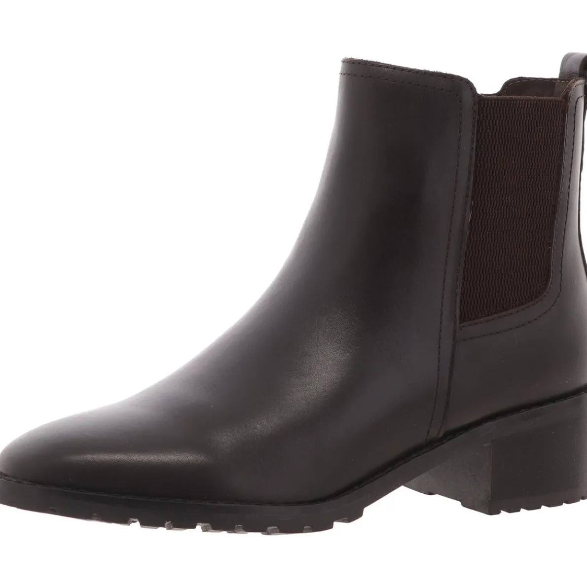 Fedra Zipper Leather Booties