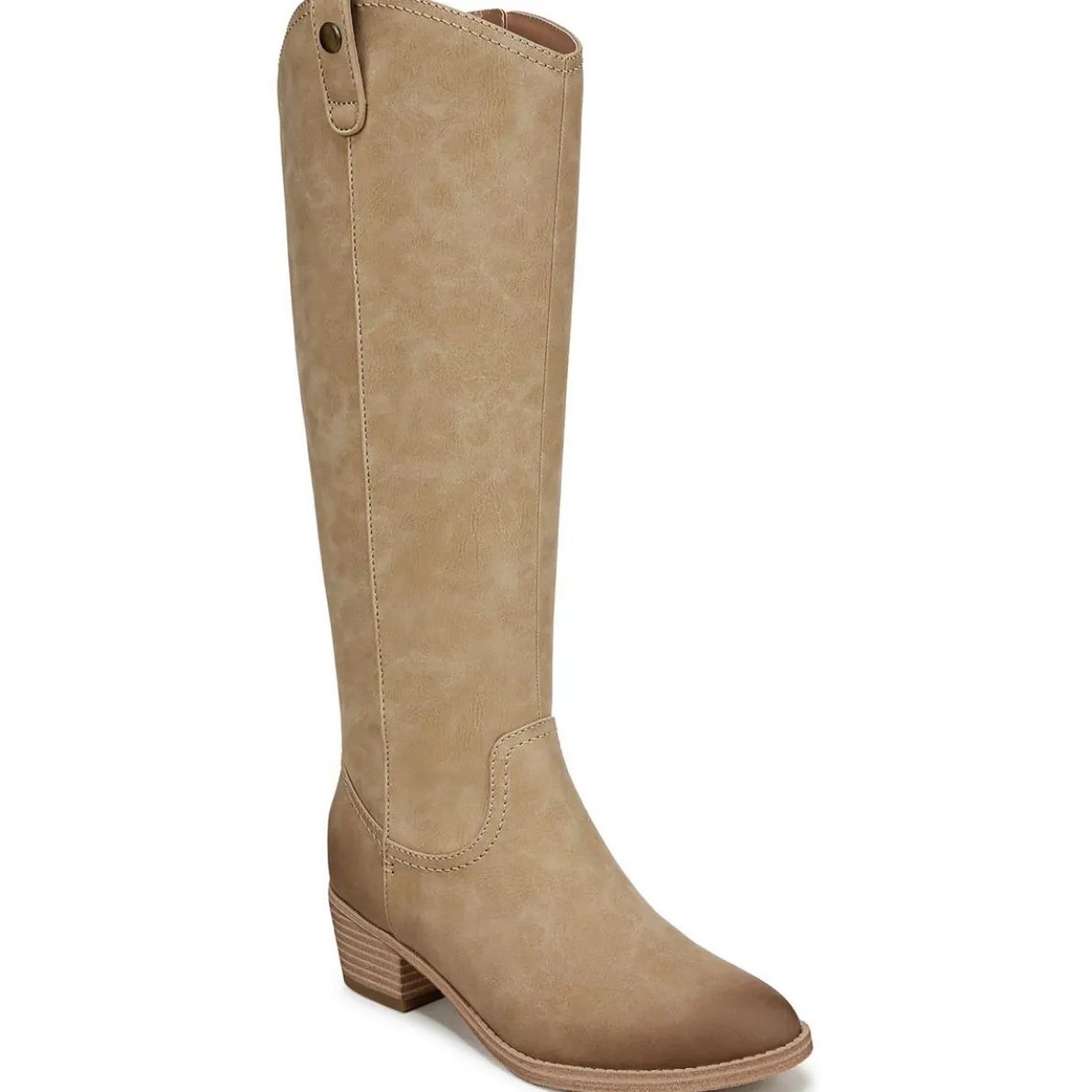 ZOYA Laceless Faux Leather Cowboy, Western Boots