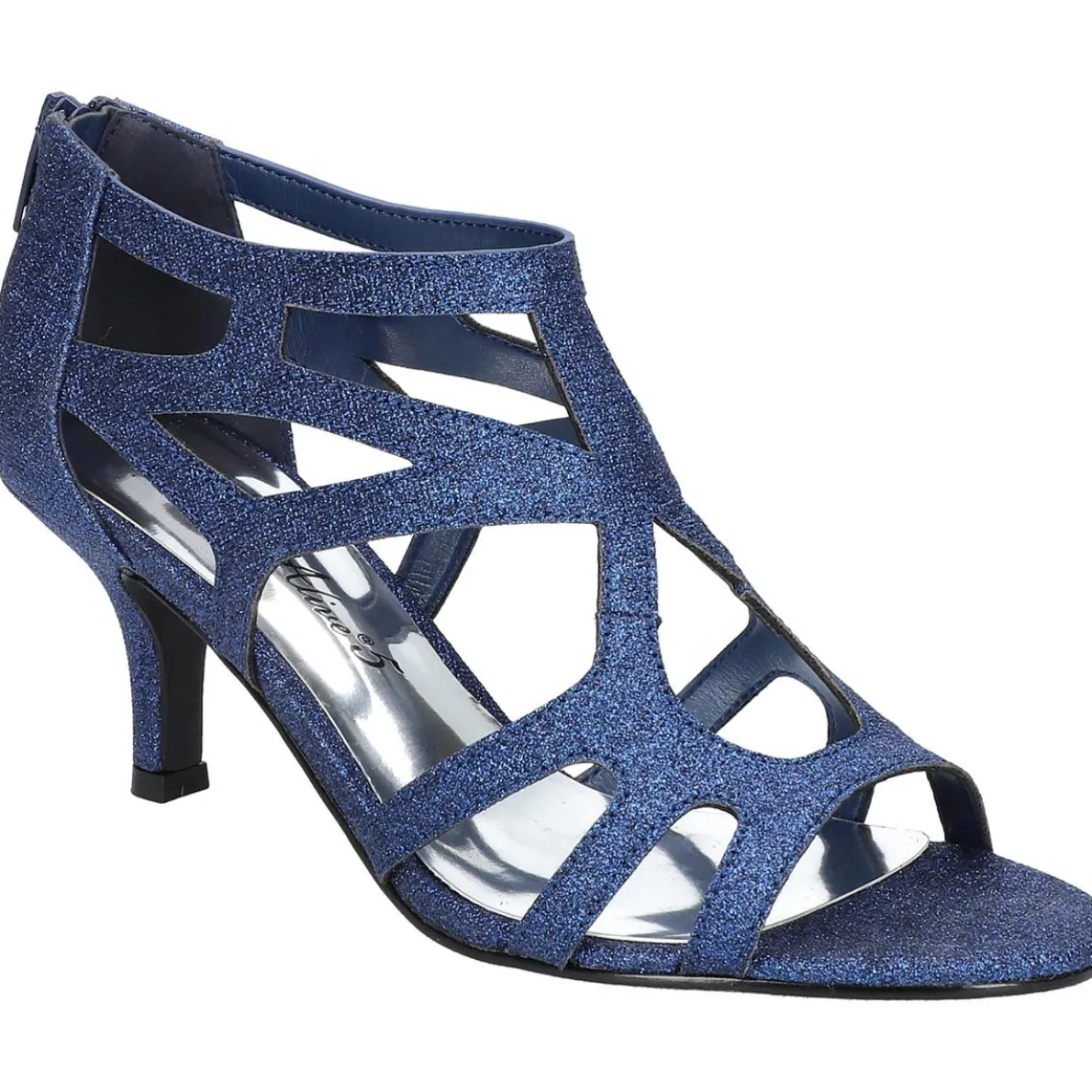 Flattery Zipper Strappy Sandals