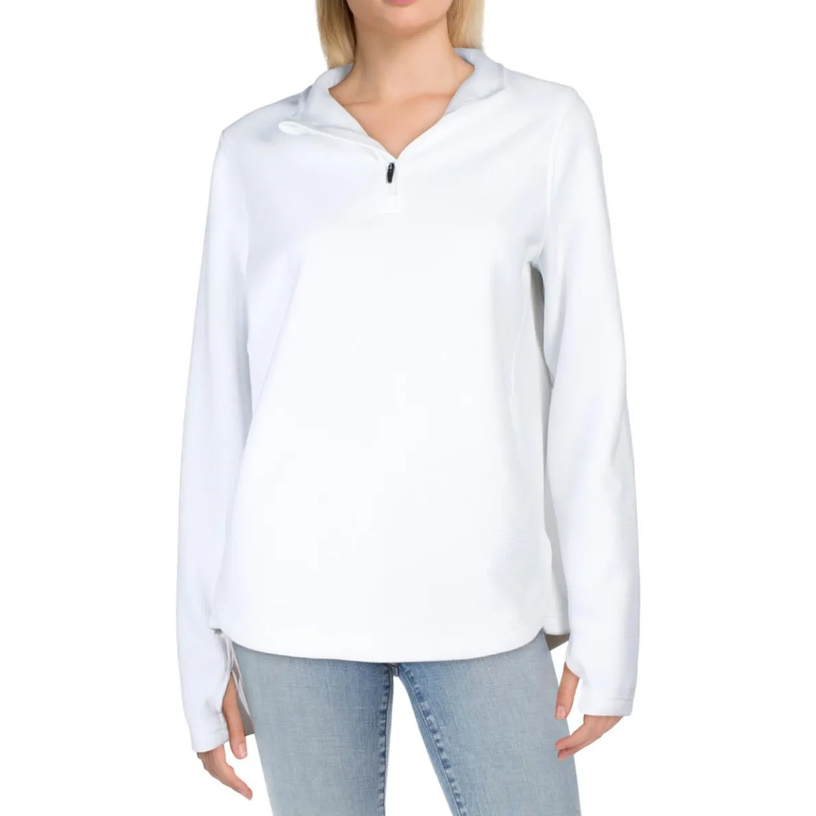 Fleece Lined 3/4 Zip Pullover