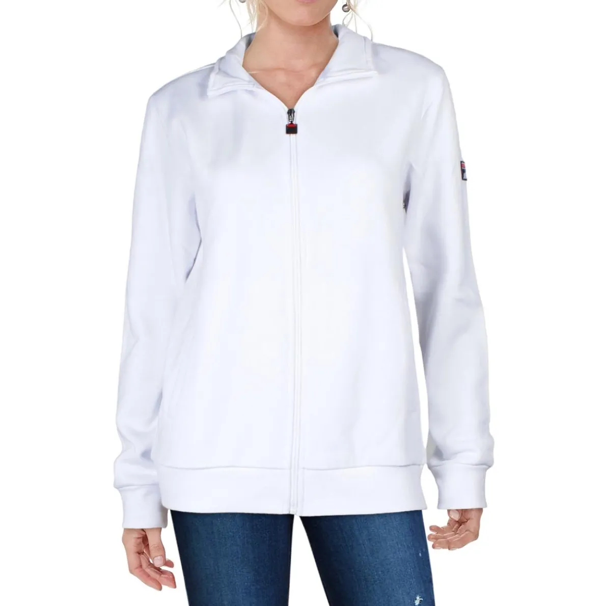 Fleece Lined Cotton Sweatshirt