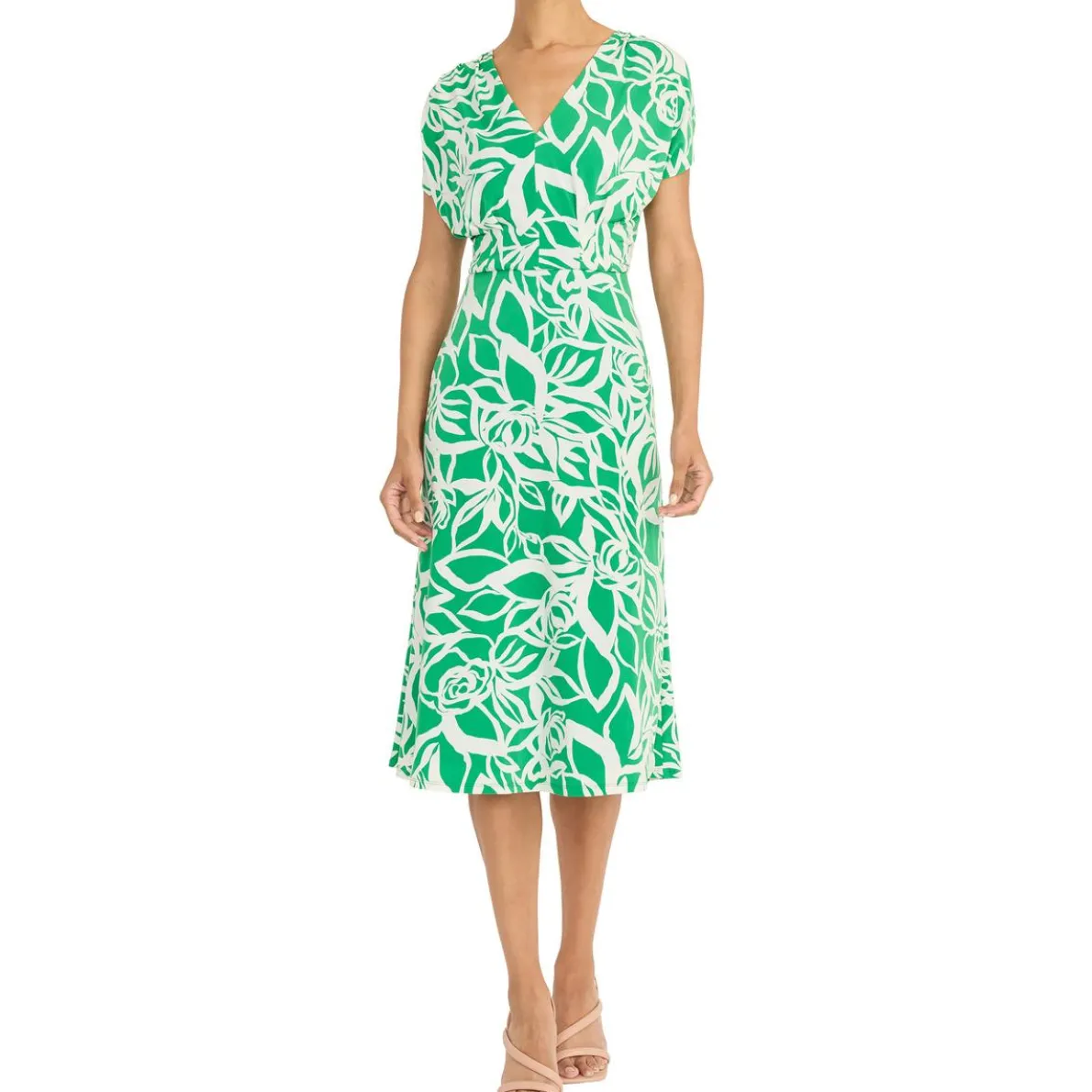 Floral Print Midi Dress