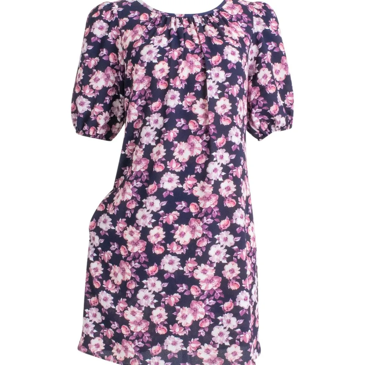 Floral Print Wear to Work Sheath Dress