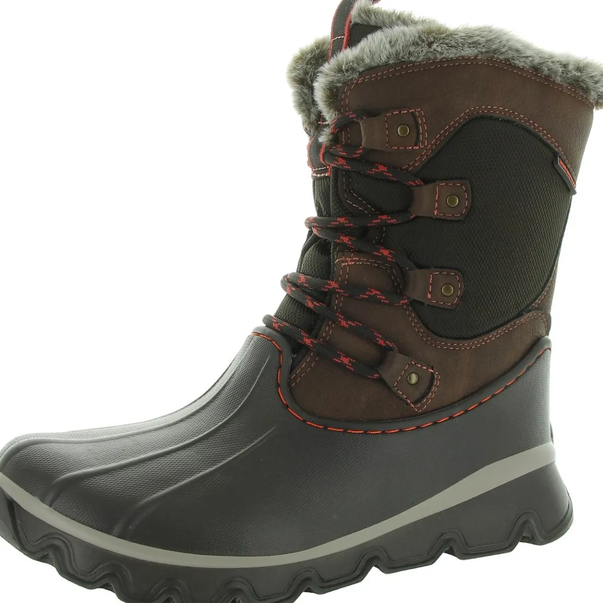 Flurry Lightweight Faux Leather Winter & Snow Boots