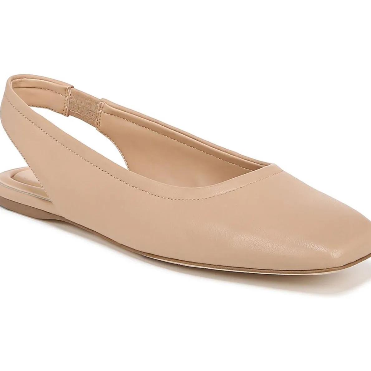 FLXANTONA Leather Slingback Ballet Flats