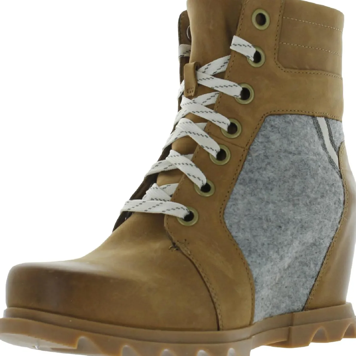 Joan of Arctic Wedge III Lexie Nubuck Combat & Lace-up Boots