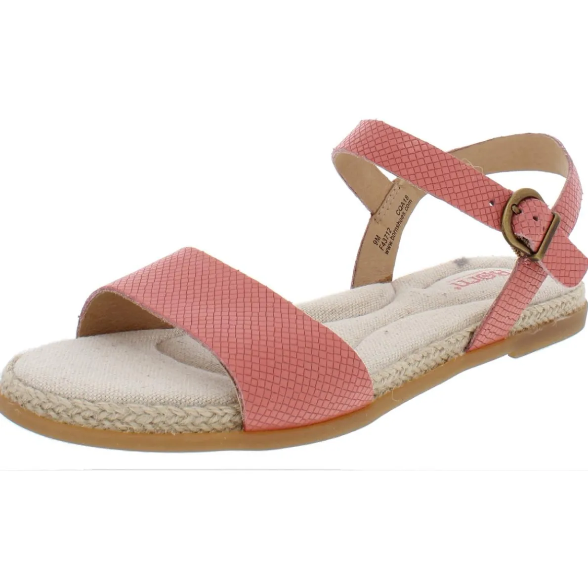 Welch Leather Espadrille Flat Sandals