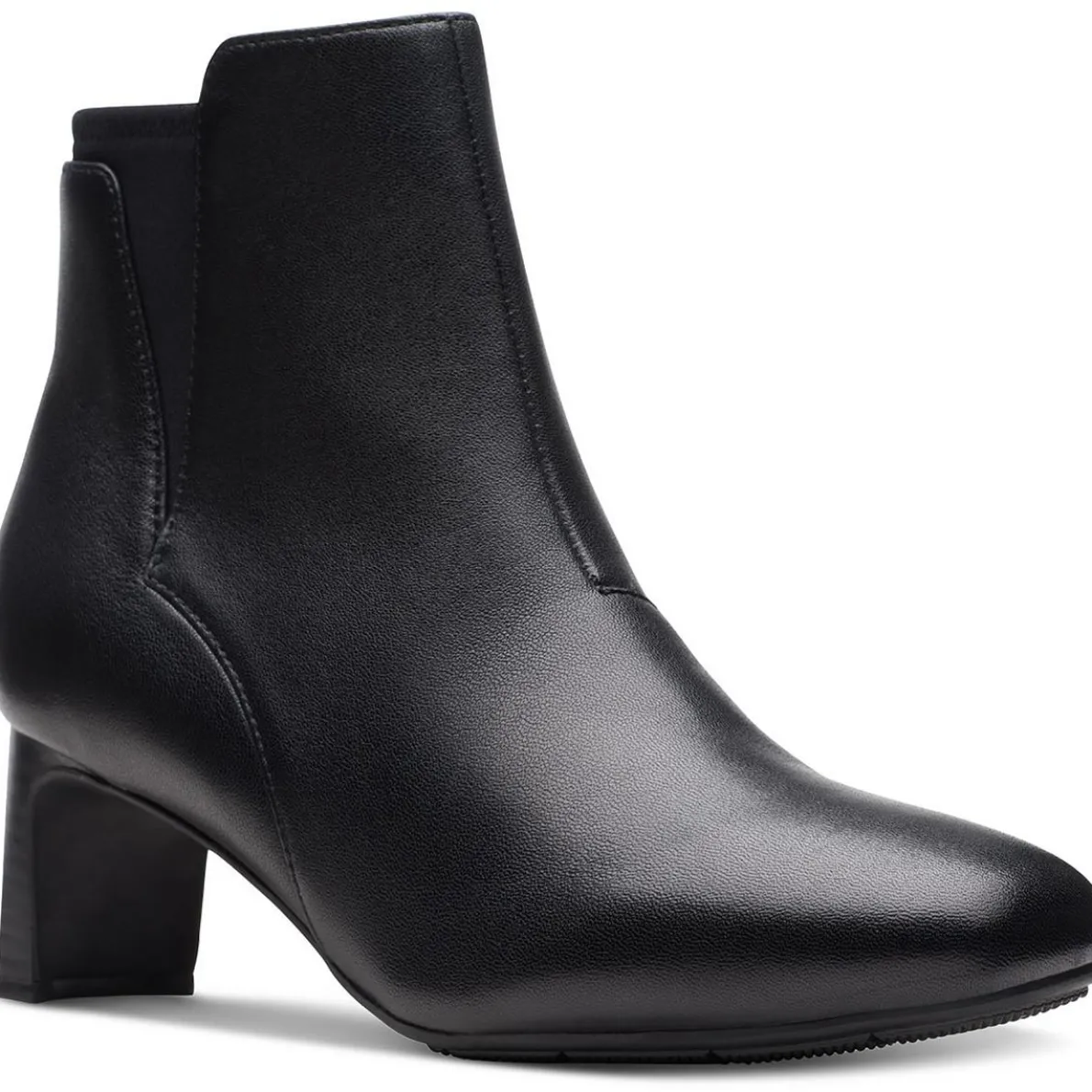 Kyndall Faye Leather Ankle Booties