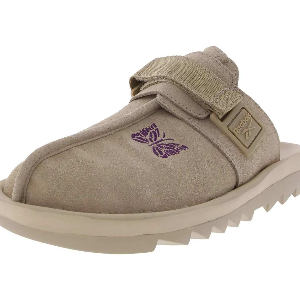 Beanik Adjustable Faux Suede Mules