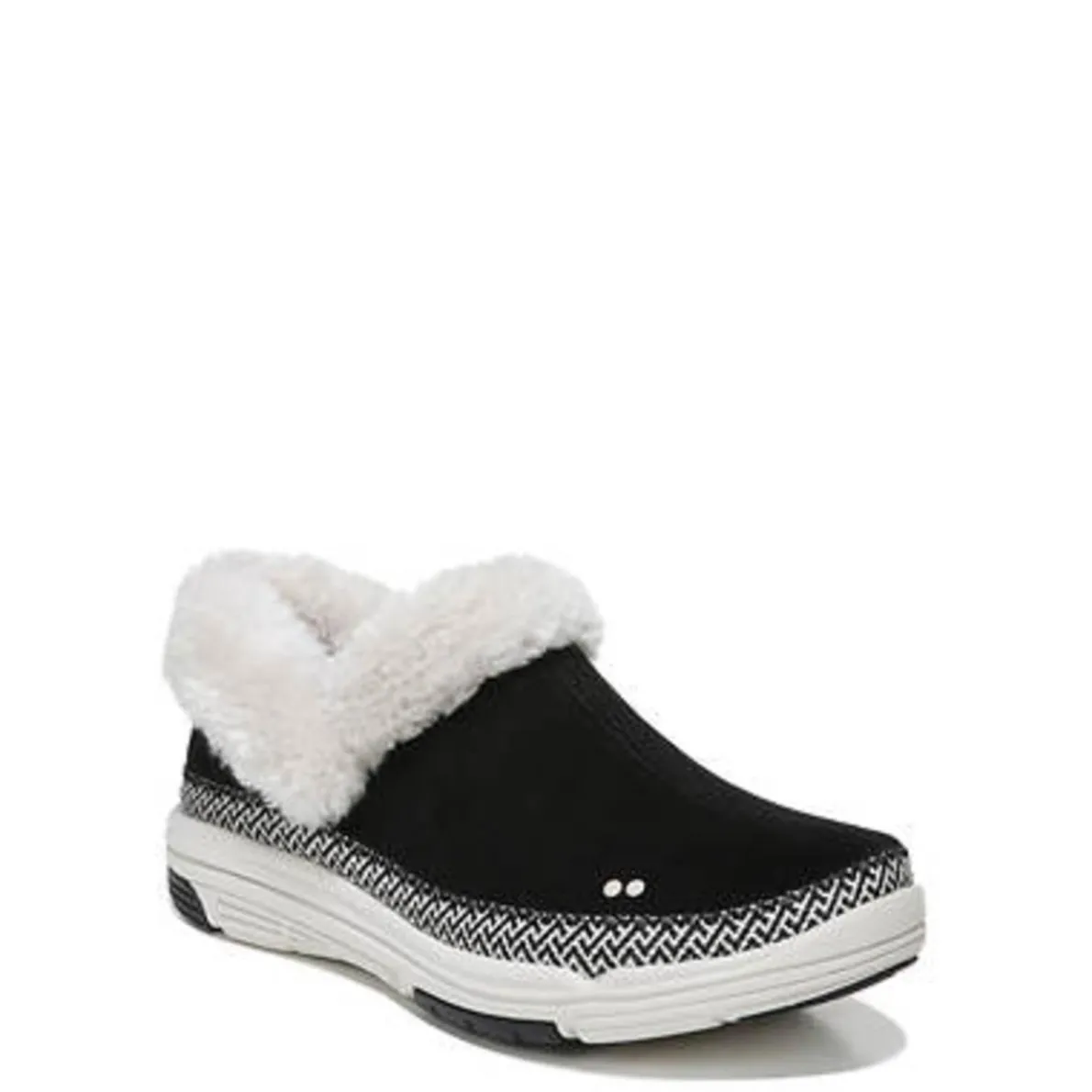 Awaken Suede Faux Fur Slip-On Sneakers